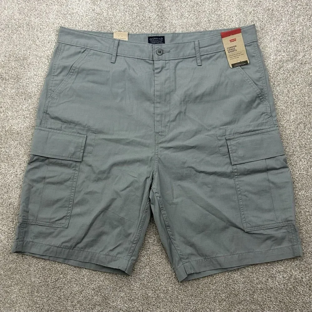 Levis Men's Size‎ 38 Loose Through Thigh Carrier Cargo Shorts NEW